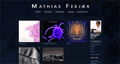 Desktop Screenshot of mathiasfekjaer.com